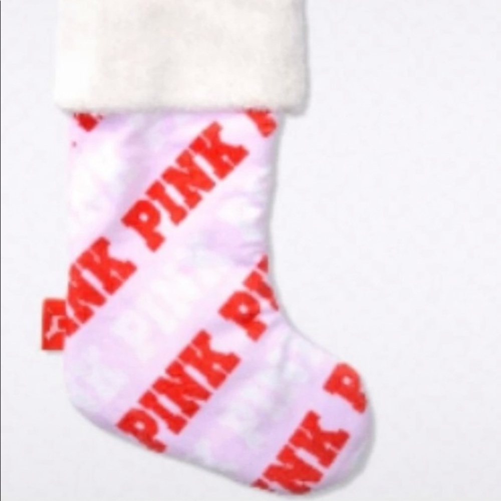 Victoria's Secret pink stocking